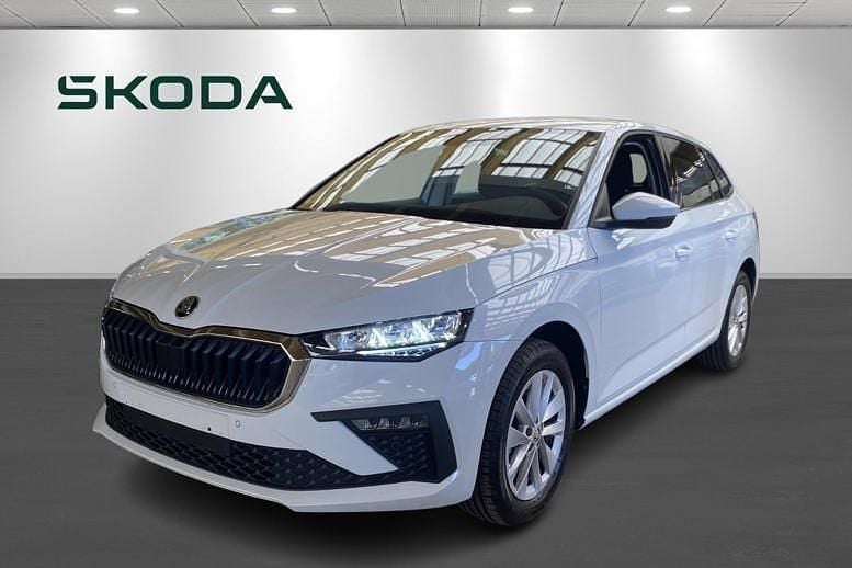 Hvid Brugt 2024 Skoda Scala Selection Hatchback | 287.900 kr. (Dyr) - Billede 1/4