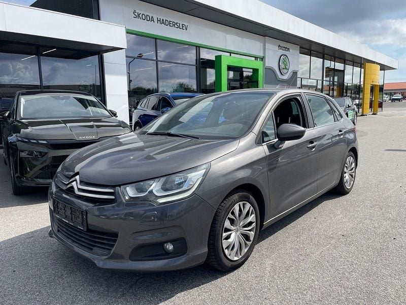 Gråmetal Brugt 2016 Citroën C4 Feel Hatchback | 39.900 kr. (Super pris) - Billede 1/4