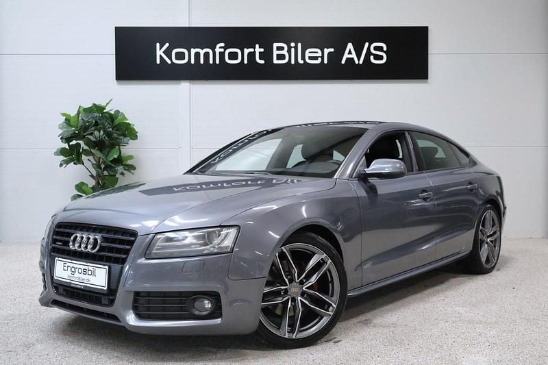 Gråmetal Brugt 2012 Audi A5 Sportback Hatchback | 119.900 kr. - Billede 1/4