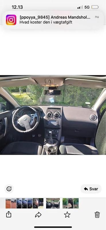 Sort Brugt 2012 Nissan Qashqai SUV | 60.000 kr. - Billede 1/4