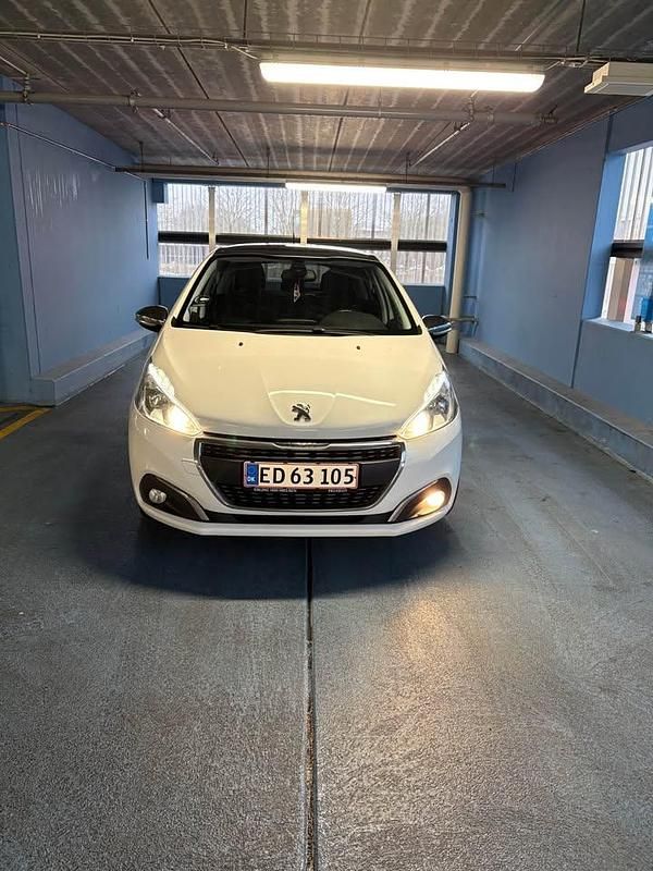 Brugt Peugeot 208 100 HK (73 kW) 2018 Hvid Hatchback