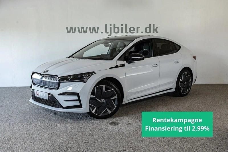 Hvidmetal Brugt 2022 Skoda Enyaq iV RS SUV | 299.800 kr. (Fair pris) - Billede 1/4