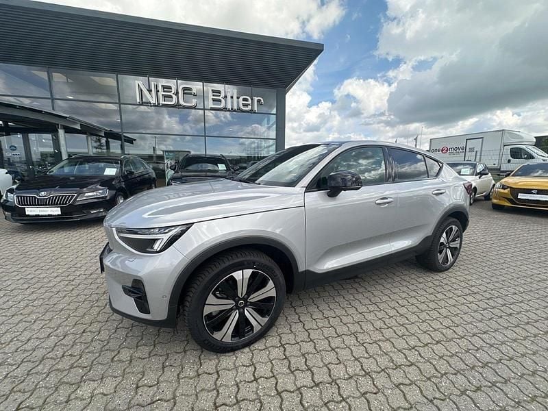 Sølvmetal Brugt 2023 Volvo C40 Ultimate SUV | 309.780 kr. (Fair pris) - Billede 1/4