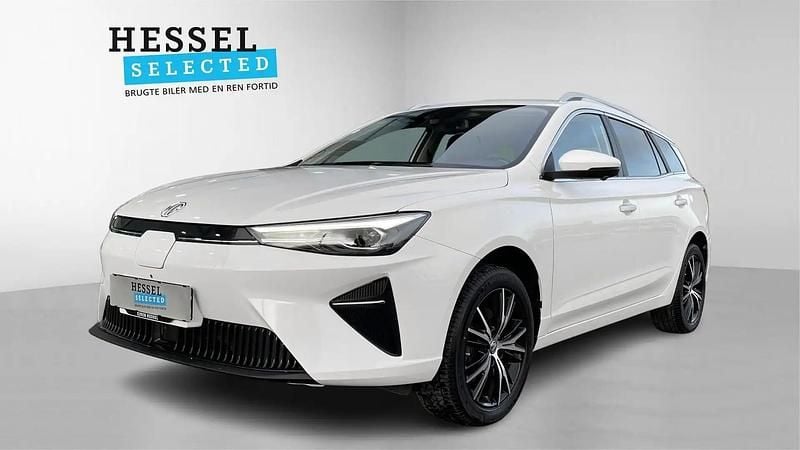 Hvid Brugt 2022 MG MG5 EV Luxury Stationcar | 127.900 kr. (Fair pris) - Billede 1/4