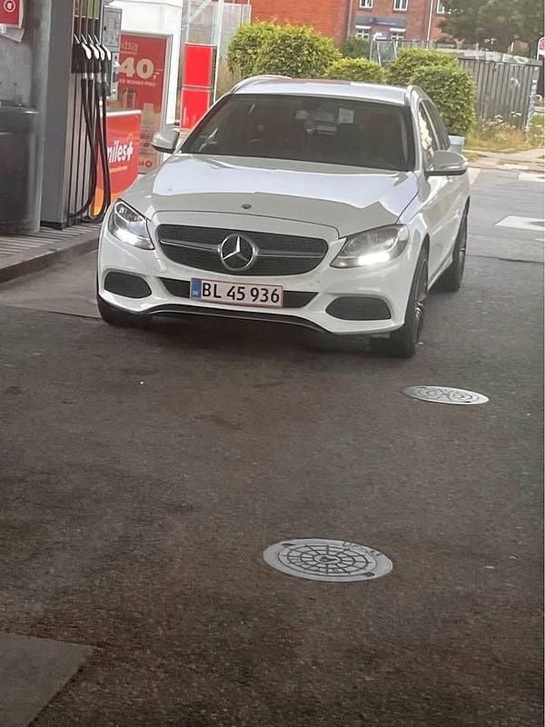 Brugt Mercedes C220 170 HK (125 kW) 2014 Hvid Stationcar