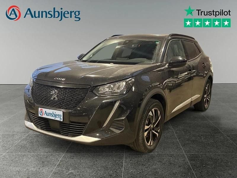 Sort Brugt 2021 Peugeot e-2008 Allure SUV | 124.500 kr. (Fair pris) - Billede 1/4