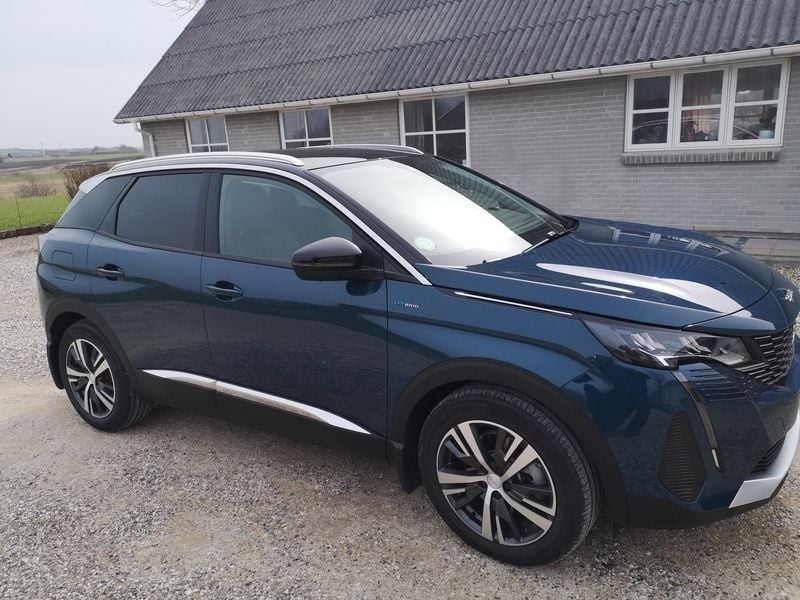 Blå Brugt 2021 Peugeot 3008 Allure SUV | 210.000 kr. (Fair pris) - Billede 1/10
