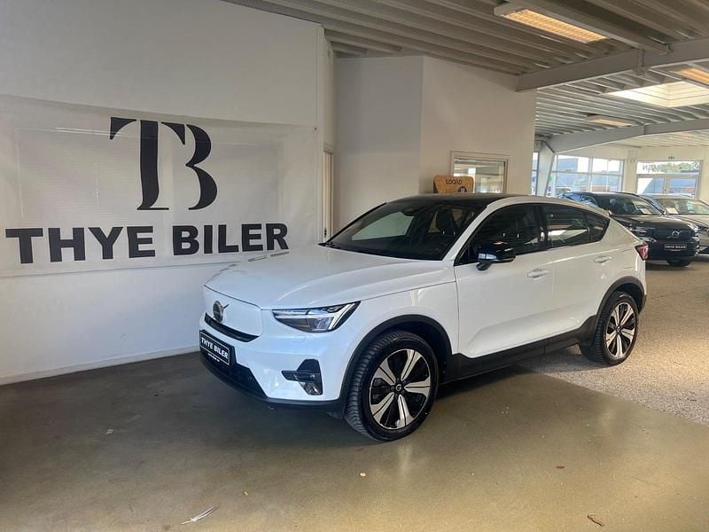 Hvidmetal Brugt 2022 Volvo C40 Plus SUV | 233.900 kr. (God pris) - Billede 1/4