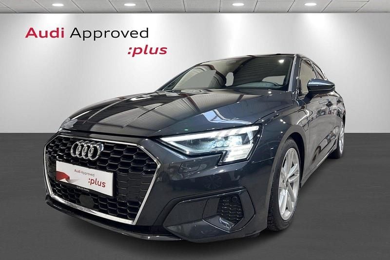 Gråmetal Brugt 2021 Audi A3 Sportback e-tron Prestige Sedan | 259.900 kr. (Dyr) - Billede 1/4