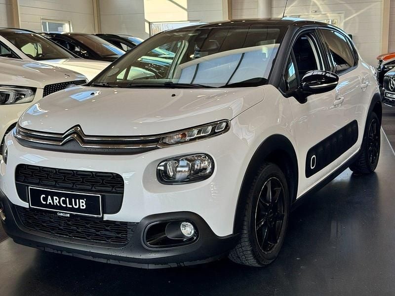 Brugt Citroën C3 Skyline 100 HK (73 kW) 2019 Hvid Hatchback