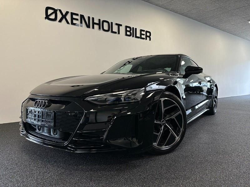 Sortmetal Brugt 2021 Audi e-tron GT quattro Ambiente Sedan | 599.900 kr. - Billede 1/4
