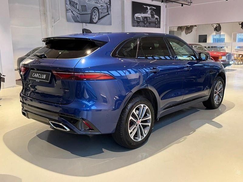 Brugt Jaguar F-Pace R-Dynamic 400 HK (294 kW) 2021 Blåmetal SUV