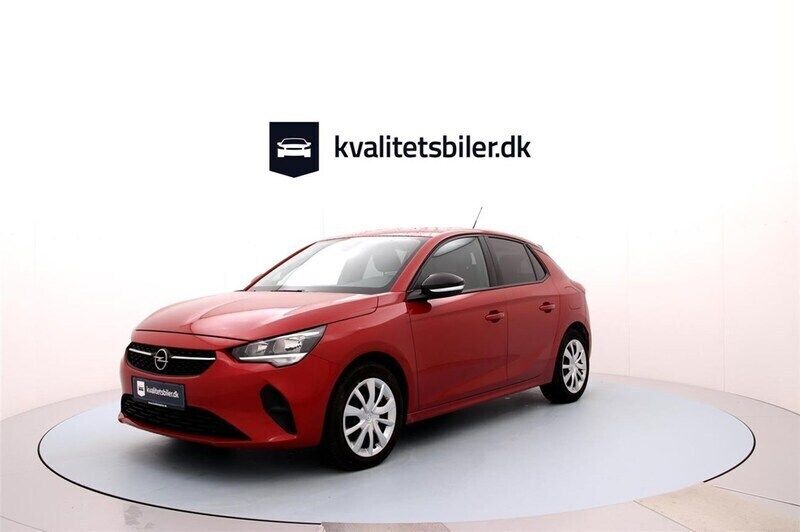 Rød Brugt 2020 Opel Corsa Edition+ Hatchback | 99.900 kr. (Fair pris) - Billede 1/3