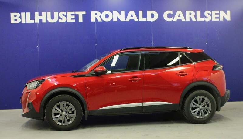 Rødmetal Brugt 2021 Peugeot 2008 Allure SUV | 177.900 kr. (Fair pris) - Billede 1/4