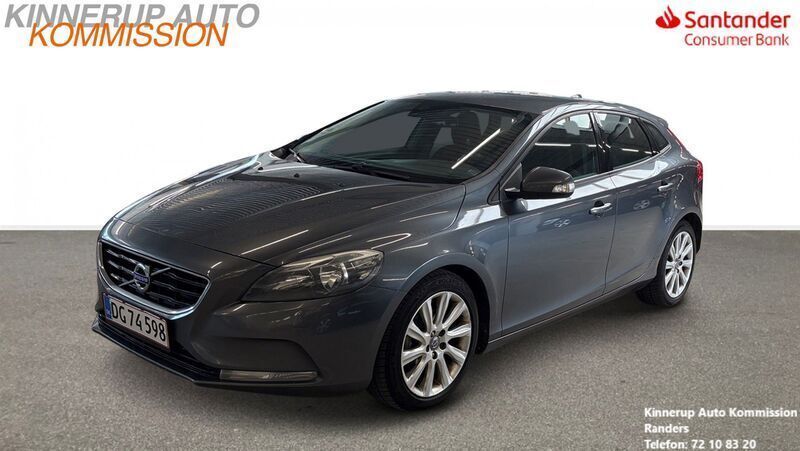 Gråmetal Brugt 2014 Volvo V40 Kinetic Stationcar | 44.900 kr. (Fair pris) - Billede 1/4