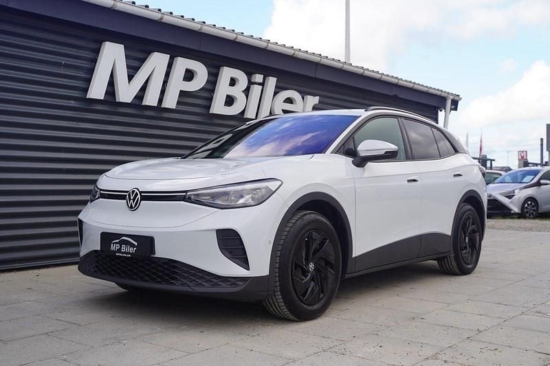 Hvid Brugt 2024 VW ID.4 Life SUV | 247.900 kr. (God pris) - Billede 1/4