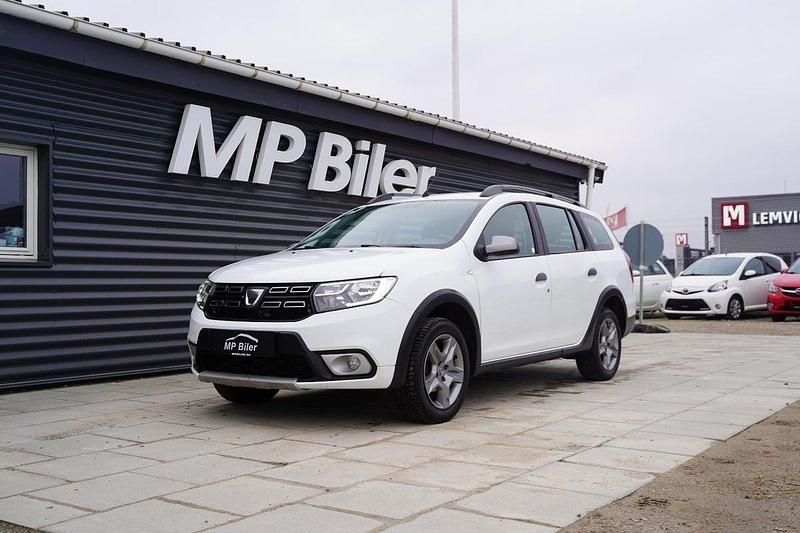 Hvid Brugt 2019 Dacia Logan Stepway Sedan | 79.900 kr. (Fair pris) - Billede 1/4