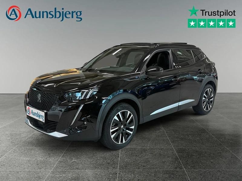 Sort metal Brugt 2022 Peugeot e-2008 GT SUV | 157.500 kr. (Fair pris) - Billede 1/4