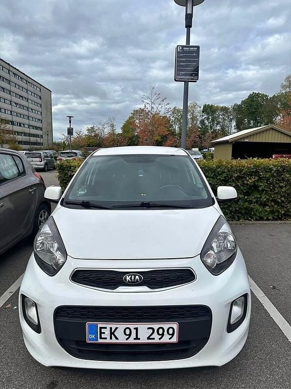 Hvid Brugt 2016 Kia Picanto Hatchback | 35.000 kr. (Fair pris) - Billede 1/4