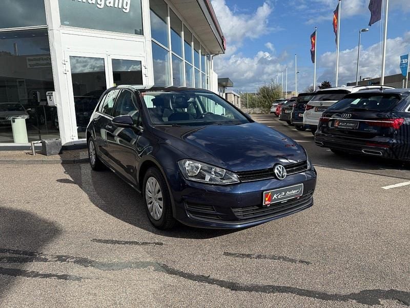 Mørkblåmetal Brugt 2015 VW Golf VII Style Hatchback | 129.800 kr. (Fair pris) - Billede 1/4