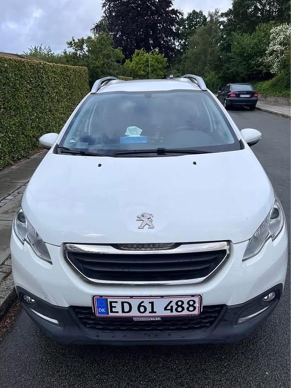 Hvid Brugt 2014 Peugeot 2008 SUV | 70.000 kr. (Fair pris) - Billede 1/4