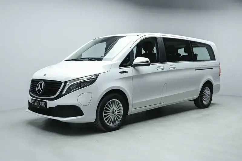 Hvid Brugt 2021 Mercedes EQV300 Avantgarde | 424.900 kr. (Super pris) - Billede 1/4