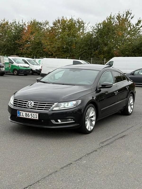 Sort Brugt 2014 VW CC Sedan | 125.000 kr. - Billede 1/4