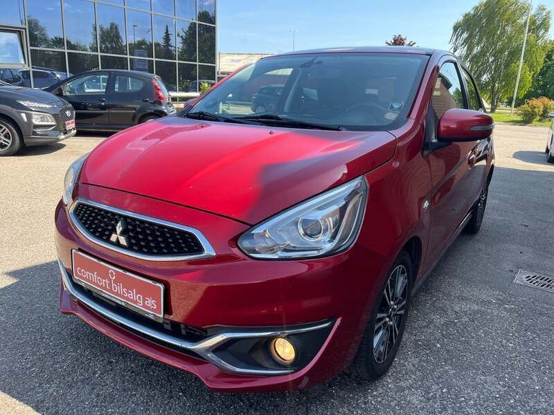 Bordeauxmetal Brugt 2016 Mitsubishi Space Star Instyle | 59.900 kr. (Fair pris) - Billede 1/4