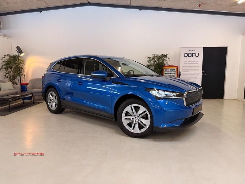 Brugt Skoda Enyaq iV Loft 150 kW (204 HK) 2022 Blåmetal SUV