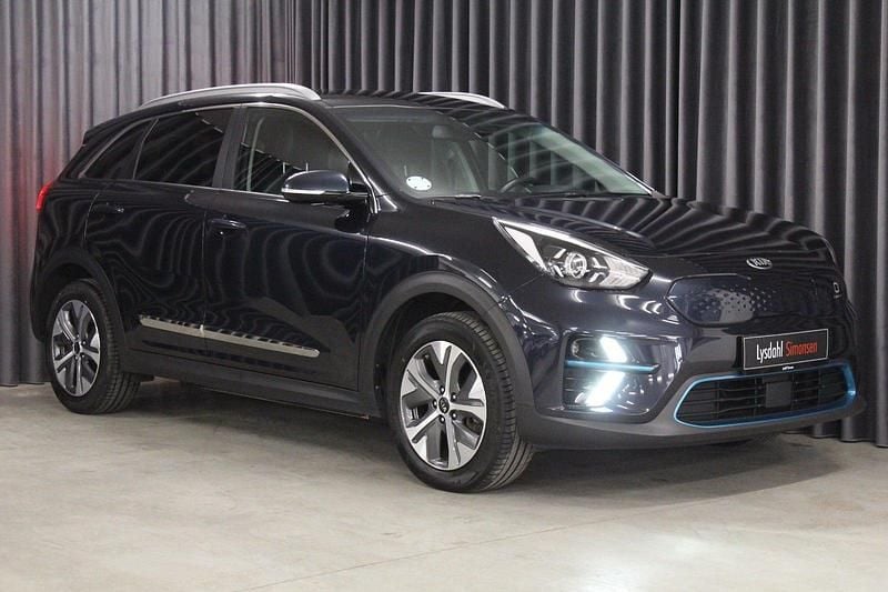 Mørkblåmetal Brugt 2021 Kia e-Niro Vision SUV | 149.900 kr. (Fair pris) - Billede 1/4