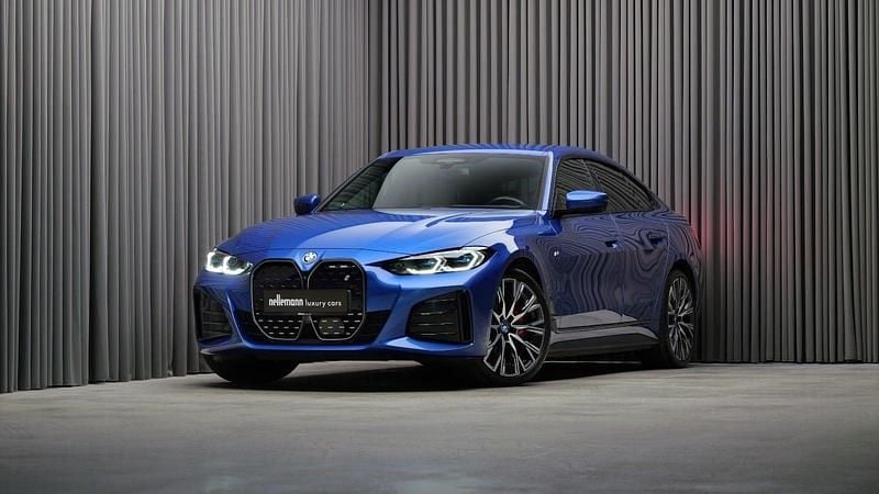 Blåmetal Brugt 2021 BMW i4 Sedan | 365.000 kr. (Dyr) - Billede 1/4