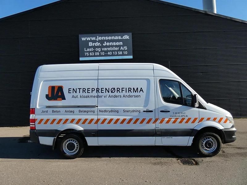 Brugt Mercedes Sprinter 163 HK (119 kW) 2018 Hvid Van