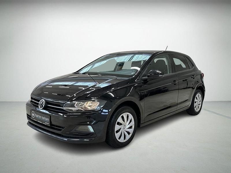 Sort Brugt 2018 VW Polo Comfortline Hatchback | 132.400 kr. (God pris) - Billede 1/4