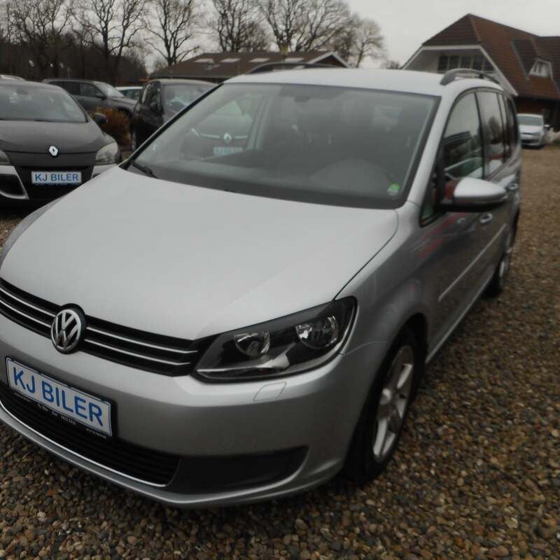 Brugt VW Touran Comfortline 105 HK (77 kW) 2013 Sølvmetal MPV