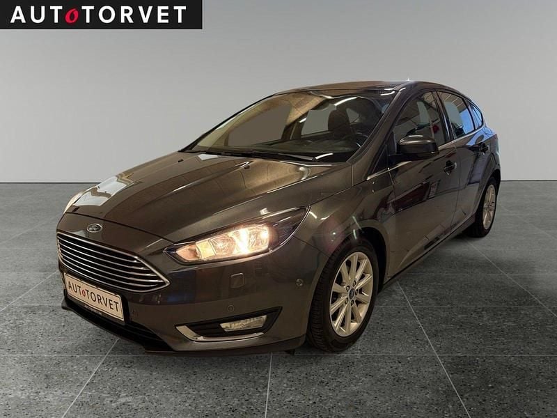 Gråmetal Brugt 2015 Ford Focus Titanium Hatchback | 57.700 kr. (God pris) - Billede 1/4