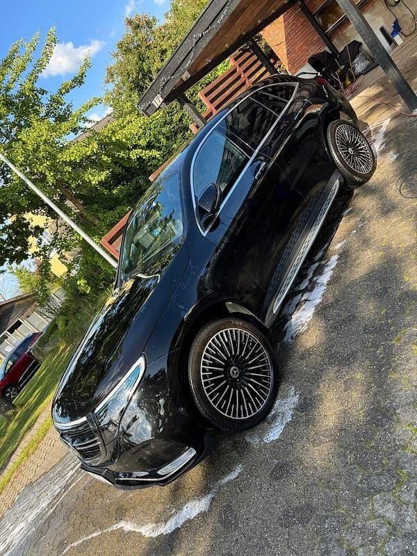 Sort Brugt 2022 Mercedes EQC400 SUV | 384.990 kr. (God pris) - Billede 1/4