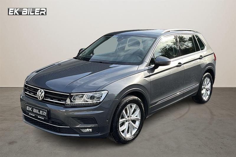 Koksmetal Brugt 2018 VW Tiguan Highline SUV | 204.900 kr. (Fair pris) - Billede 1/4