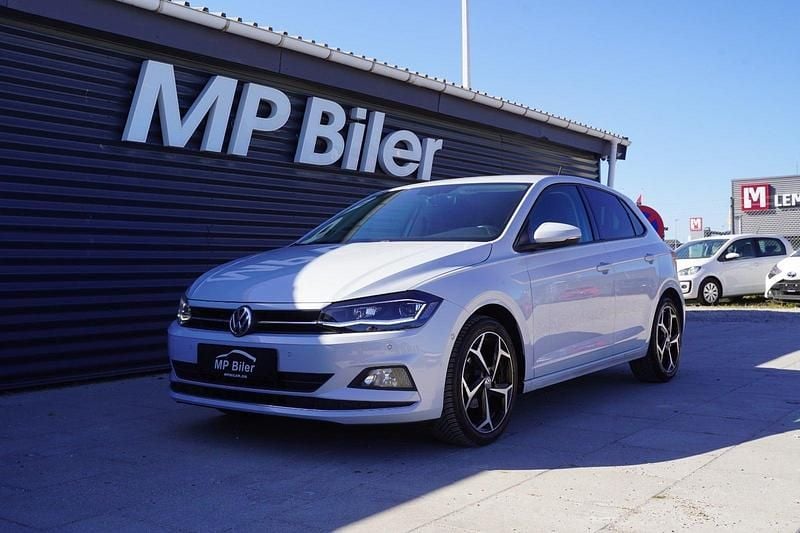 Hvidmetal Brugt 2017 VW Polo Highline Hatchback | 139.700 kr. (Dyr) - Billede 1/4