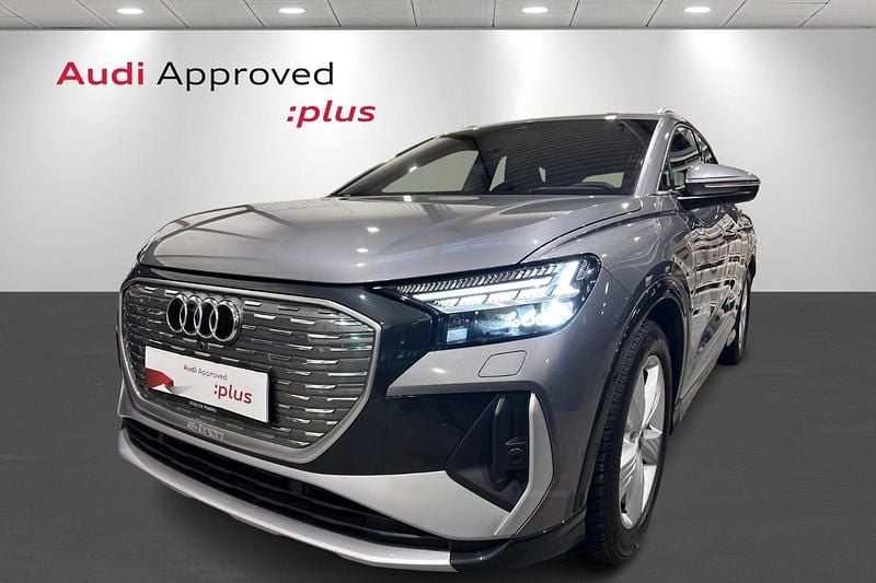 Grå Brugt 2024 Audi Q4 e-tron SUV | 349.900 kr. (Dyr) - Billede 1/4