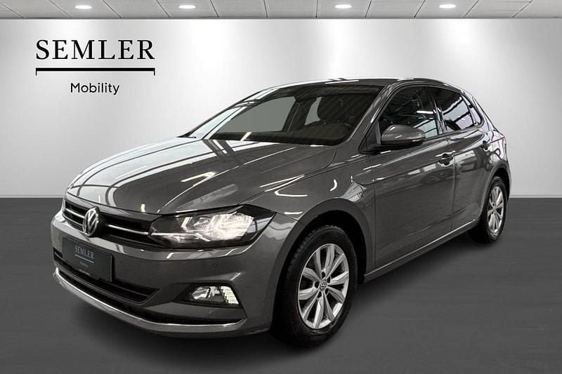 Gråmetal Brugt 2019 VW Polo Highline Hatchback | 134.900 kr. (Fair pris) - Billede 1/4