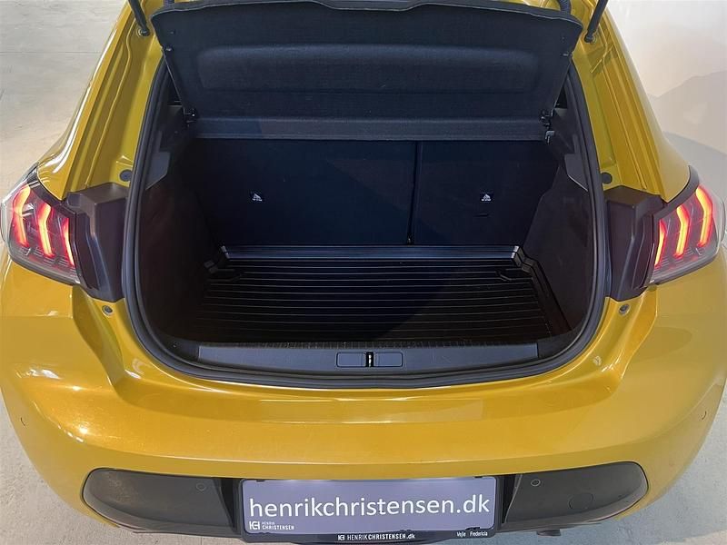 Brugt Peugeot 208 Allure 100 HK (73 kW) 2021 Gul metal Hatchback