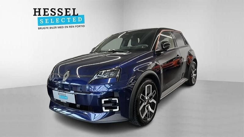 Brugt Renault R5 Techno 110 kW (150 HK) 2025 Blå nocturne / sort tag Hatchback