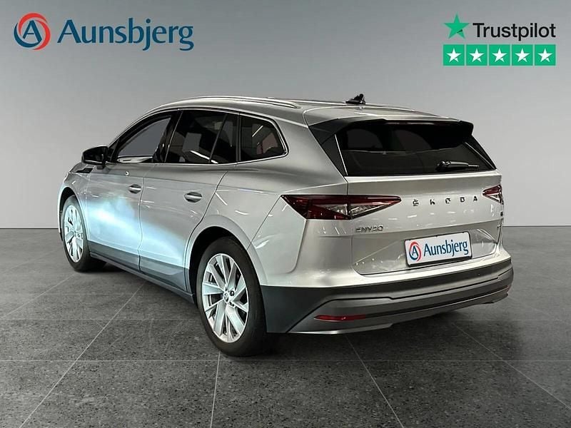 Brugt Skoda Enyaq iV 132 kW (180 HK) 2021 Sølv metal SUV