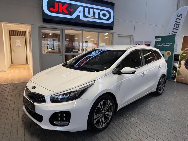 Hvid Brugt 2018 Kia Ceed Sportswagon GT-Line Stationcar | 89.800 kr. (Fair pris) - Billede 1/4