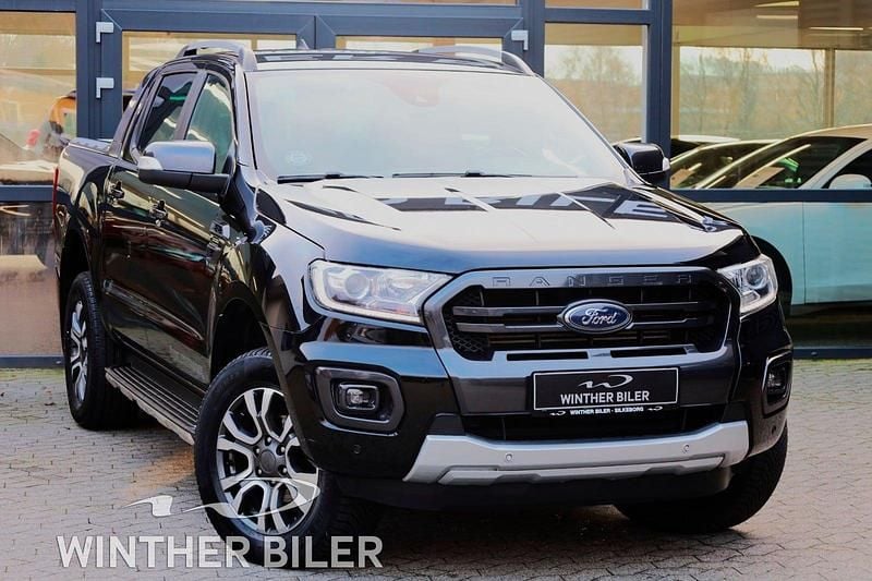 Sortmetal Brugt 2020 Ford Ranger Wildtrack Afhentning | 184.900 kr. - Billede 1/4