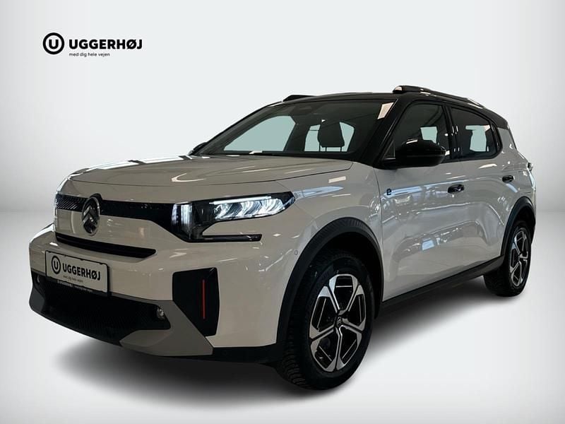 Hvid Brugt 2025 Citroën e-C3 Aircross VTR Sport SUV | 199.900 kr. (Fair pris) - Billede 1/4