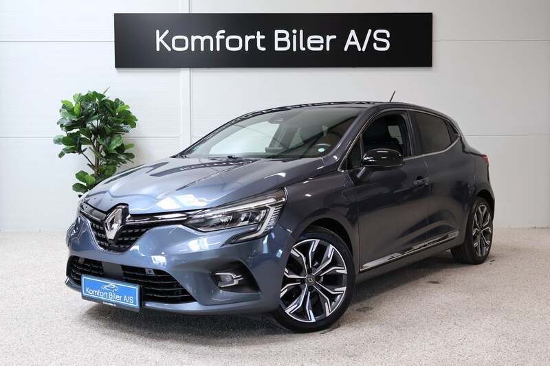 Gråmetal Brugt 2020 Renault Clio V Intens Hatchback | 109.900 kr. (God pris) - Billede 1/4