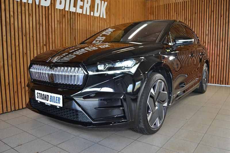 Sortmetal Brugt 2022 Skoda Enyaq iV RS SUV | 329.800 kr. (Fair pris) - Billede 1/4