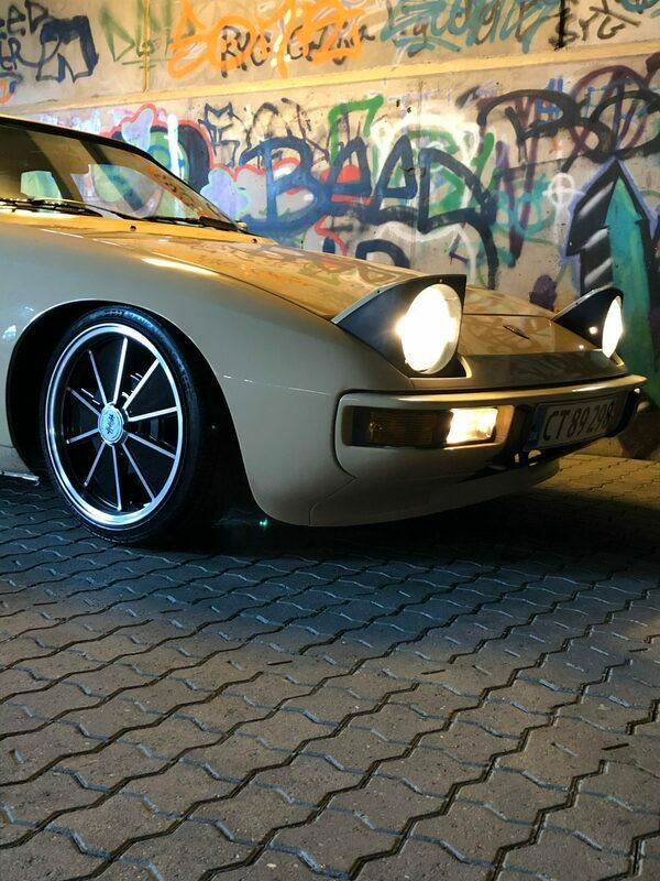 Brugt Porsche 924 1980 Guld Coupe