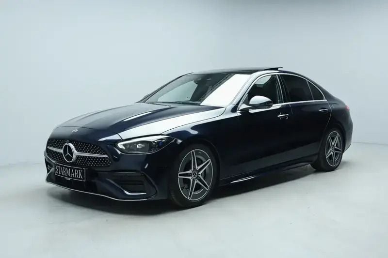 Blå Brugt 2023 Mercedes C300e Advantage Sedan | 529.900 kr. (Lidt for dyr) - Billede 1/4